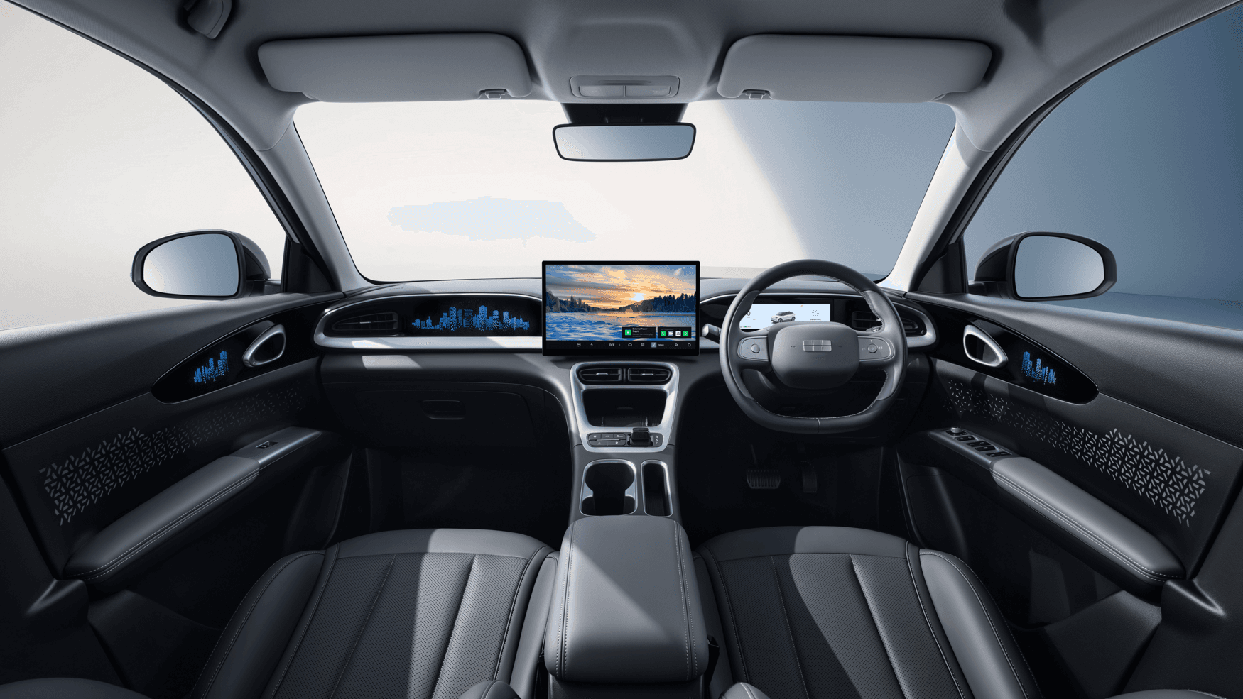 Geely E2 cockpit