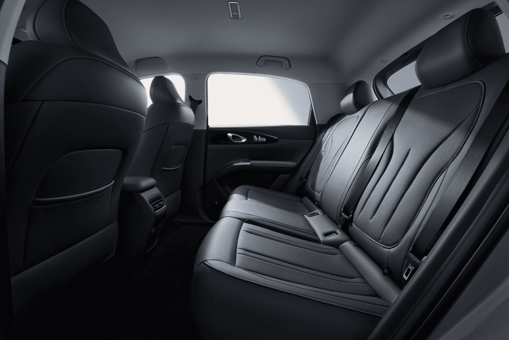 Geely E2 rear seating